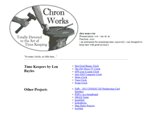 Tablet Screenshot of chronworks.com